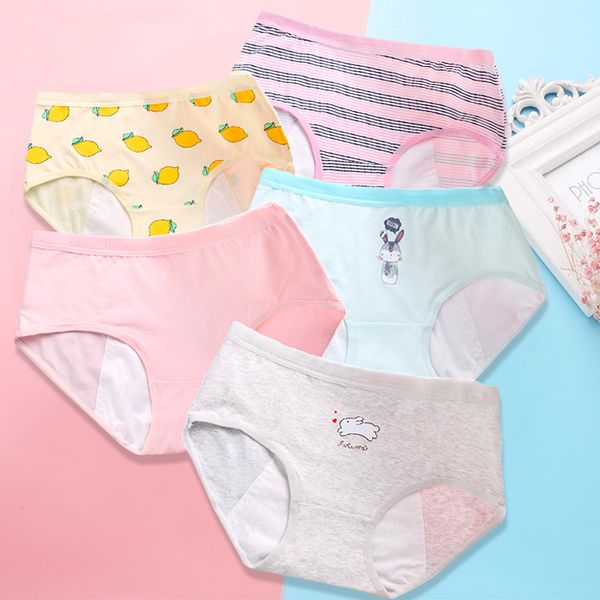 young girl menstrual period panties women leakproof cotton physiological ladies cartoon print briefs modal seamless underwear, Black;pink
young girl menstrual period panties women leakproof cotton physiological ladies cartoon print briefs modal seamless underwear, Black;pink