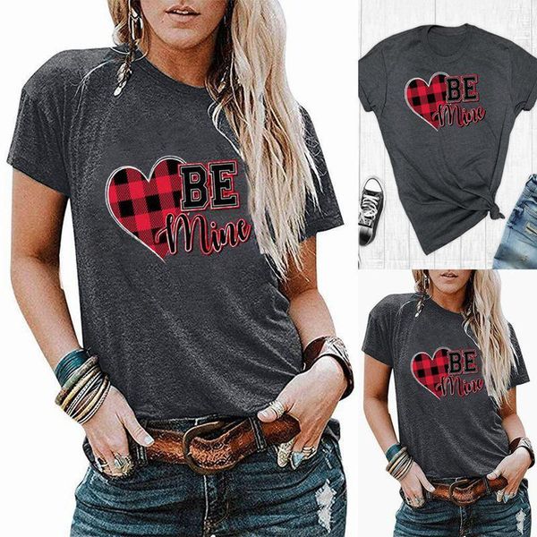 womens designer t shirts clothes crop tees women's clothing valentine's day love be mine letter printed round neck short s, White
womens designer t shirts clothes crop tees women's clothing valentine's day love be mine letter printed round neck short s, White