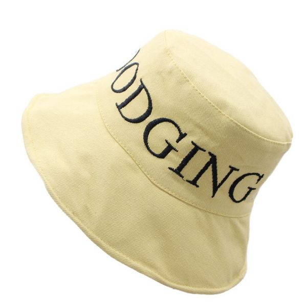 cloches summer women casual panama cap gorros letter embroidery bucket hat fishing fisherman japanese sun sunscreen, Blue;gray
cloches summer women casual panama cap gorros letter embroidery bucket hat fishing fisherman japanese sun sunscreen, Blue;gray