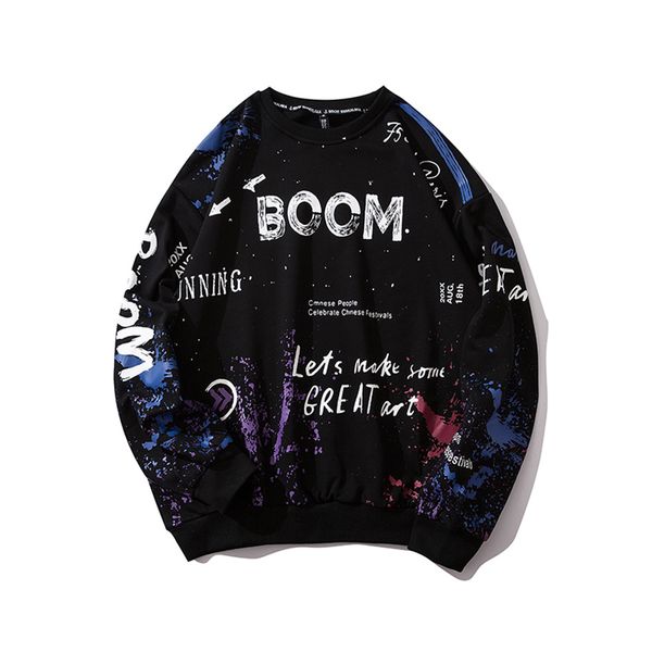 new loose inkjet graffiti letter print hoodies men autumn and winter white black design hip hop male casual couple sweatshirt
new loose inkjet graffiti letter print hoodies men autumn and winter white black design hip hop male casual couple sweatshirt