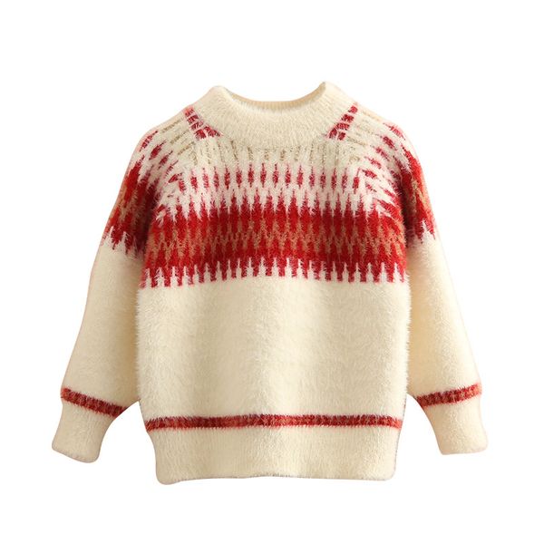 baby's round neck sweater 2019 new girl's new child's long sleeve round collar fashion cute cashmere sweater for children, Blue
baby's round neck sweater 2019 new girl's new child's long sleeve round collar fashion cute cashmere sweater for children, Blue
