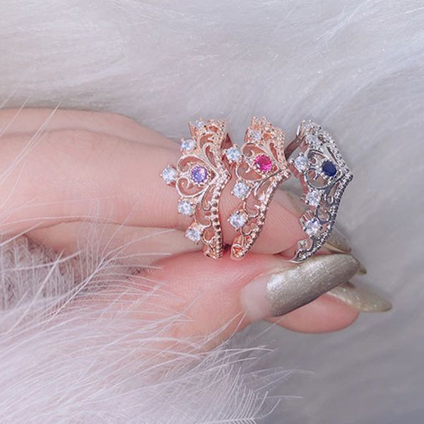 1pc women queen silver crown lady ring princess wedding ring valentine's day gift, Slivery;golden
1pc women queen silver crown lady ring princess wedding ring valentine's day gift, Slivery;golden