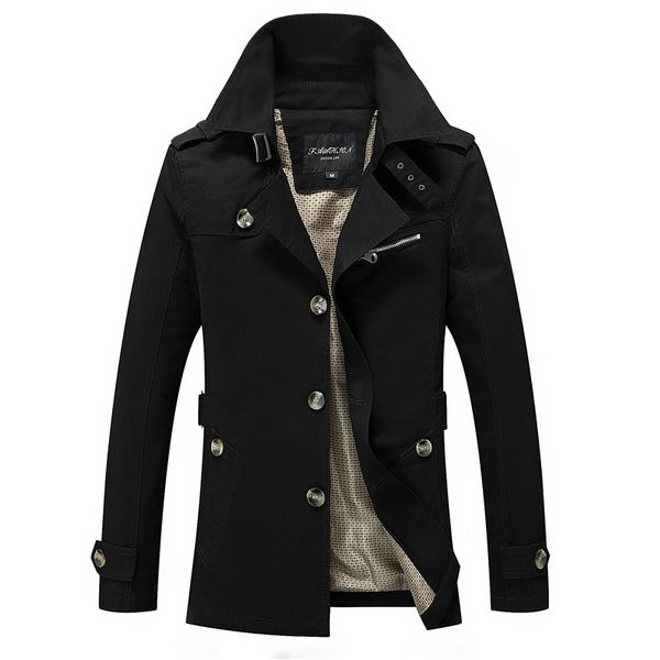 men jacket coat fashion trench coat jaqueta masculina veste homme brand casual fit overcoat outerwear jacket male jk1306, Tan;black
men jacket coat fashion trench coat jaqueta masculina veste homme brand casual fit overcoat outerwear jacket male jk1306, Tan;black