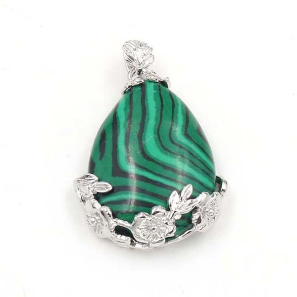 wholesale 10 pcs silver plated flower wrap water drop lapis lazuli pendant green turquoise stone fashion jewelry
wholesale 10 pcs silver plated flower wrap water drop lapis lazuli pendant green turquoise stone fashion jewelry