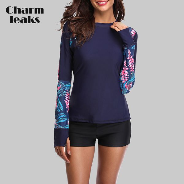 charmleaks женщины с длинным рукавом rashguard купальники цветочный принт купальник бег велосипед рубашка серфинг топ rash guard upf50, White;black
charmleaks женщины с длинным рукавом rashguard купальники цветочный принт купальник бег велосипед рубашка серфинг топ rash guard upf50, White;black