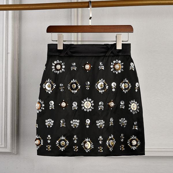 deat 2020 autumn black new fashion runway designer women stunning strass beading short mini skirt mg761
deat 2020 autumn black new fashion runway designer women stunning strass beading short mini skirt mg761