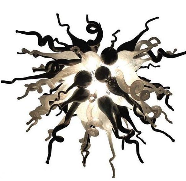 wholesale white and black glass chandelier led bulbs modern art decor 100% hand made glass pendant lighting lamps
wholesale white and black glass chandelier led bulbs modern art decor 100% hand made glass pendant lighting lamps
