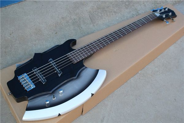 factory custom unusual axe shape 5-string electric bass guitar with chrome hardwares,rosewood fingerboard,can be customized
factory custom unusual axe shape 5-string electric bass guitar with chrome hardwares,rosewood fingerboard,can be customized