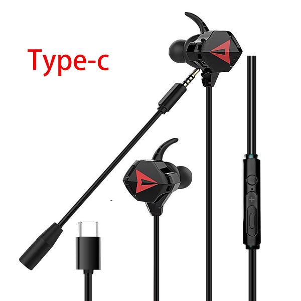 professional gaming earphone with dual mic 3.5mm wired in-ear headset for cellphone pc laptype-c gaming in-ear headset
professional gaming earphone with dual mic 3.5mm wired in-ear headset for cellphone pc laptype-c gaming in-ear headset