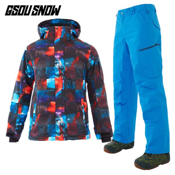 gsou snow men skiing suit warm winter snowboard jacket pants waterproof breathable outdoor sport clothing snowboarding coat
gsou snow men skiing suit warm winter snowboard jacket pants waterproof breathable outdoor sport clothing snowboarding coat