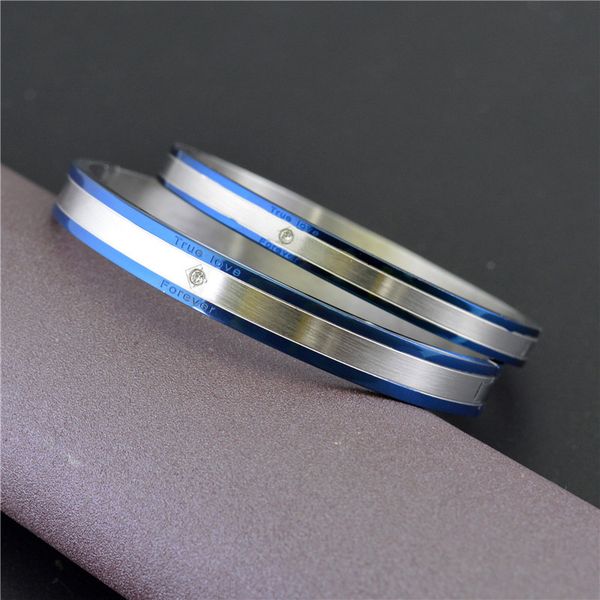 wholesale the love froever letter bracelets men charm blue stainless steel bracelet with cubic zirconia fashion bangles jewelry, Black
wholesale the love froever letter bracelets men charm blue stainless steel bracelet with cubic zirconia fashion bangles jewelry, Black