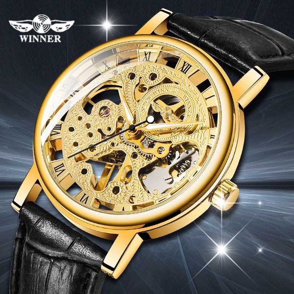 fashion brand winner men leather band mechanical watch men stainless steel skeleton hand wind wristwatch relogio masculino, Slivery;brown 
fashion brand winner men leather band mechanical watch men stainless steel skeleton hand wind wristwatch relogio masculino, Slivery;brown