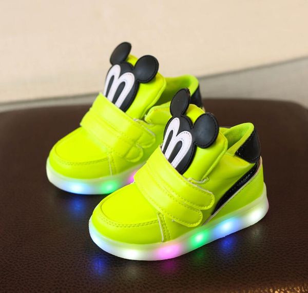 children casual shoes with light led boys girls sneakers 2020 spring cartoon mouse lighted sport shoes fashion luminous boots, Black
children casual shoes with light led boys girls sneakers 2020 spring cartoon mouse lighted sport shoes fashion luminous boots, Black