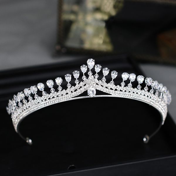 ювелирные ailibride серебряный циркон свадебный корона тиара для новобрачных головной убор принцессы диадема свадебные аксессуары для волос, Golden;white
ювелирные ailibride серебряный циркон свадебный корона тиара для новобрачных головной убор принцессы диадема свадебные аксессуары для волос, Golden;white