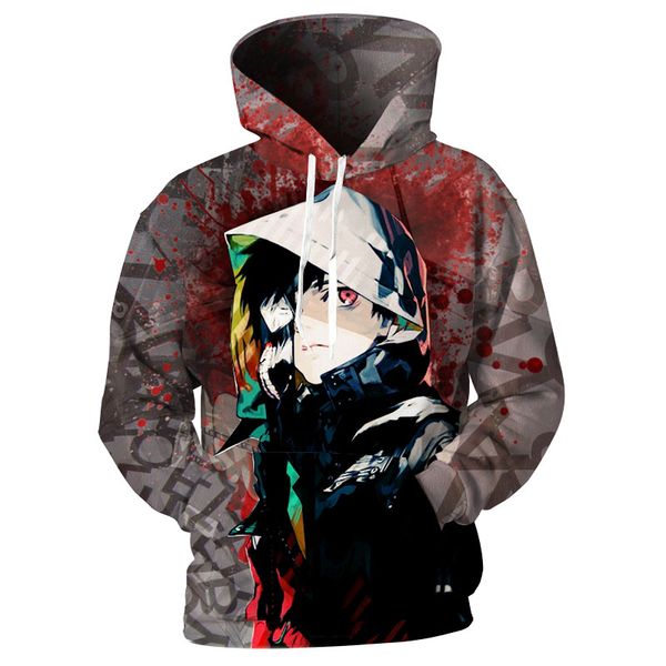 yffushi 2019 new male 3d hoodies tokyo ghoul 3d print sweatshirts men anime hooded hoodies men cosplay streetwear cool pullover, Black
yffushi 2019 new male 3d hoodies tokyo ghoul 3d print sweatshirts men anime hooded hoodies men cosplay streetwear cool pullover, Black