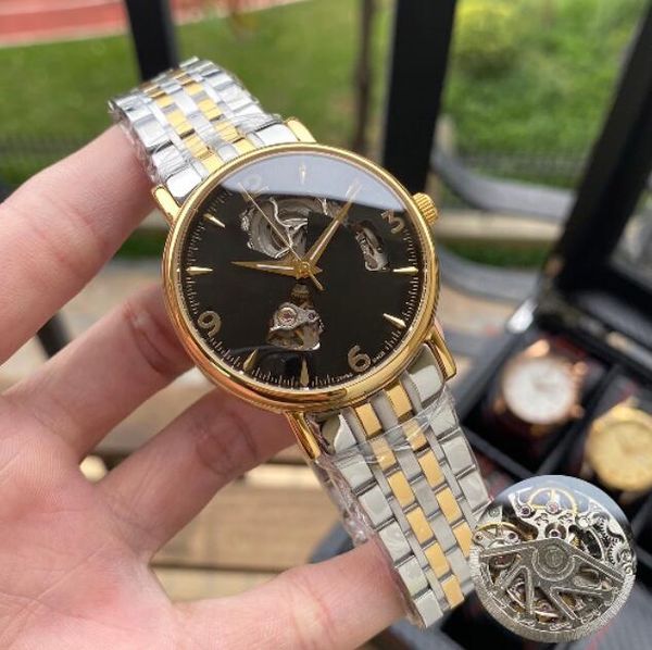 men watches automatic movement 316l steel mineral sapphire wristwatch 41mm*12mm mechanical watch for men ing, Slivery;brown
men watches automatic movement 316l steel mineral sapphire wristwatch 41mm*12mm mechanical watch for men ing, Slivery;brown