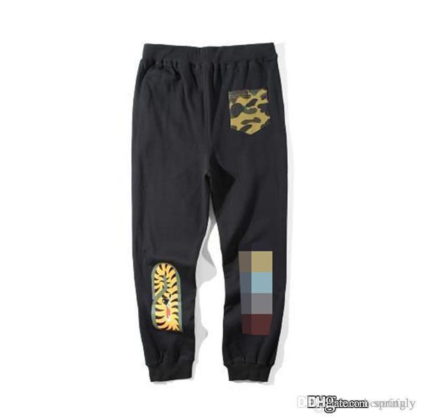 2017 men/boy shark pants head bap trousers a bathing sports casual sweat ape, Black
2017 men/boy shark pants head bap trousers a bathing sports casual sweat ape, Black