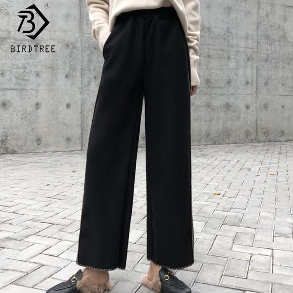 2019 spring women's solid pant high elastic waist pockets ankle length wide leg loose pants casual fashion b91620j, Black;white
2019 spring women's solid pant high elastic waist pockets ankle length wide leg loose pants casual fashion b91620j, Black;white