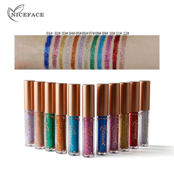 professional shiny eye liners cosmetics for women pigment silver rose gold color liquid glitter eyeliner makeup
professional shiny eye liners cosmetics for women pigment silver rose gold color liquid glitter eyeliner makeup