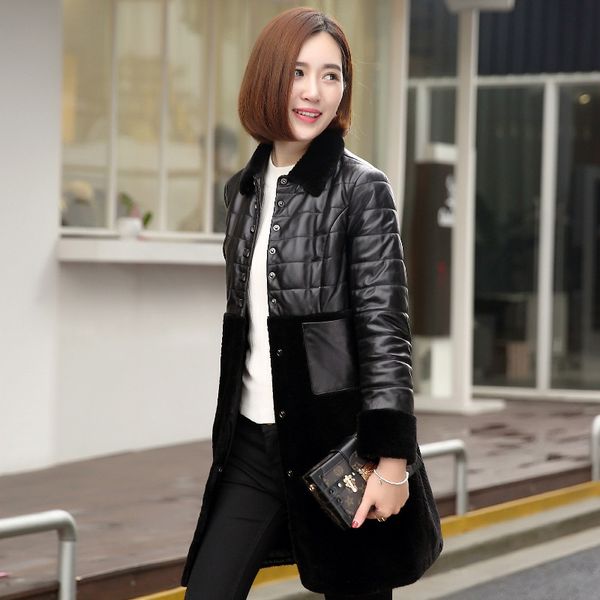winter real genuine leather jacket real шуба streetwear шерсть куртка дубленка женщины одежда 2020 sheep shearling, Black
winter real genuine leather jacket real шуба streetwear шерсть куртка дубленка женщины одежда 2020 sheep shearling, Black