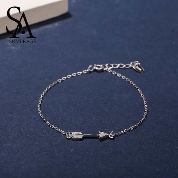 sa silverage 925 sterling silver charm bracelets & bangles for women fine jewelry cupid arrow silver bangle bracelet pulseiras, Black
sa silverage 925 sterling silver charm bracelets & bangles for women fine jewelry cupid arrow silver bangle bracelet pulseiras, Black