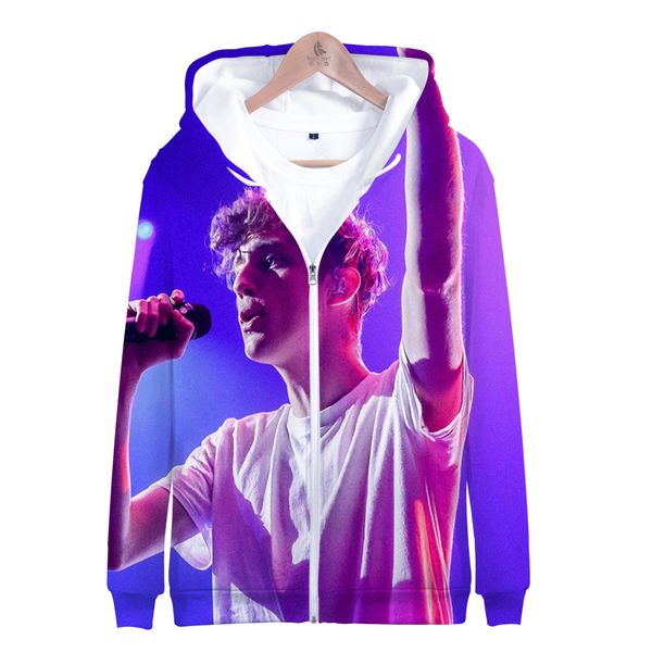 frdun 3d troye sivan long sleeve zipper hoodies casual sweatshirt women/men casual clothes 2019 plus size 4xl, Black
frdun 3d troye sivan long sleeve zipper hoodies casual sweatshirt women/men casual clothes 2019 plus size 4xl, Black