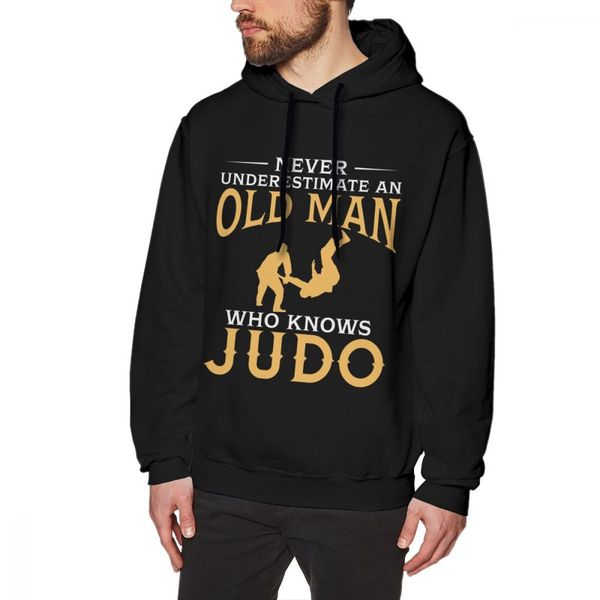 never underestimate an old man who knows judo hoodies men vintage style sweatshirt pure cotton, Black
never underestimate an old man who knows judo hoodies men vintage style sweatshirt pure cotton, Black