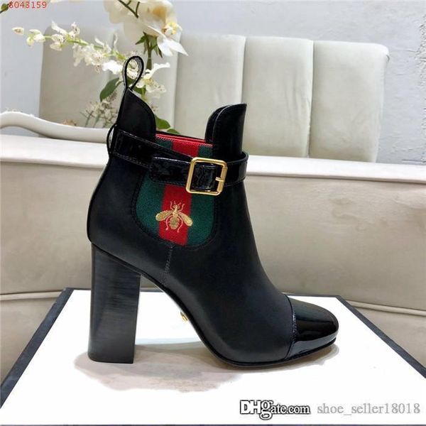 latest ladies high heel jumble boots in calf leather, the shoe body is bee embroidery withe ankle booties lightweight leather soles, Black
latest ladies high heel jumble boots in calf leather, the shoe body is bee embroidery withe ankle booties lightweight leather soles, Black