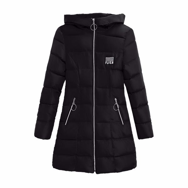 b1521 2017 new women's clothing in the winter long thickening cotton-padded clothes coat cultivate students cotton-padded jacket, Black
b1521 2017 new women's clothing in the winter long thickening cotton-padded clothes coat cultivate students cotton-padded jacket, Black