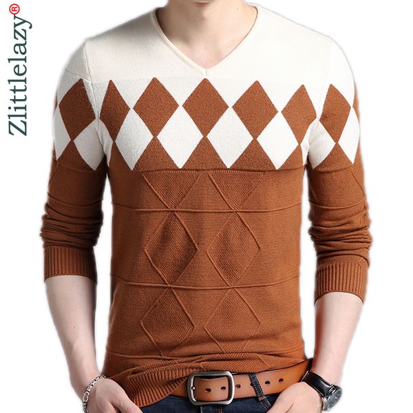 2018 new designer pullover argyle men sweater dress thick winter warm jersey knitted sweaters mens wear slim fit knitwear 53013, White;black
2018 new designer pullover argyle men sweater dress thick winter warm jersey knitted sweaters mens wear slim fit knitwear 53013, White;black