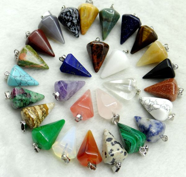 wholesale natural stone quartz crystal turquoises opal tiger eye beads pendant pendulum for diy jewelry making necklaces 12pcs, Silver
wholesale natural stone quartz crystal turquoises opal tiger eye beads pendant pendulum for diy jewelry making necklaces 12pcs, Silver