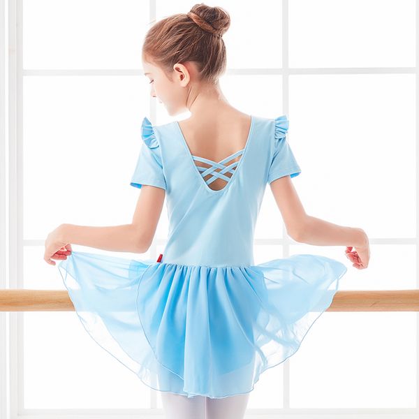 ballet dress for girls children ballet chiffon skirted leotards blue short sleeve gym leotards, Black;red
ballet dress for girls children ballet chiffon skirted leotards blue short sleeve gym leotards, Black;red