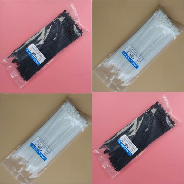 new arrival 100pcs 8" 3 x 200mm nylon plastic cable ties zip fasten wire wrap strap selling
new arrival 100pcs 8" 3 x 200mm nylon plastic cable ties zip fasten wire wrap strap selling