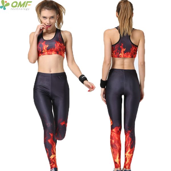 3d print burning flame sport yoga sets bras padded red fire raging flames running pants fitness 2 pieces set gym sportsuits, White;red
3d print burning flame sport yoga sets bras padded red fire raging flames running pants fitness 2 pieces set gym sportsuits, White;red