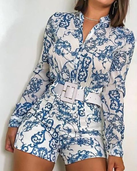 women's jumpsuits & rompers blue porcelain print jumpsuit women summer 2021 deep v neck button shirt overalls short sleeve office lady, Black;white
women's jumpsuits & rompers blue porcelain print jumpsuit women summer 2021 deep v neck button shirt overalls short sleeve office lady, Black;white