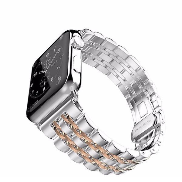 

Ремешок для Apple Watch группы 44mm 40mm яблочного часы 5-3 iwatch полосы 42мм / 38мм Correa из нержав