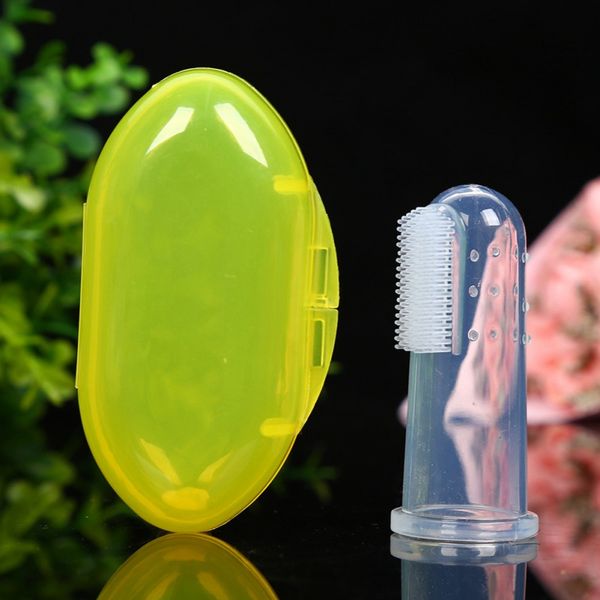 2020 baby finger toothbrush with box children teeth clear massage soft silicone infant rubber cleaning brush baby dental care
2020 baby finger toothbrush with box children teeth clear massage soft silicone infant rubber cleaning brush baby dental care