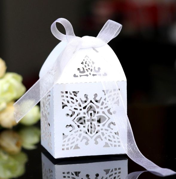cross laser cut candy gift boxes baptism favor boxes for christening baby shower wedding party church decoration with ribbon
cross laser cut candy gift boxes baptism favor boxes for christening baby shower wedding party church decoration with ribbon