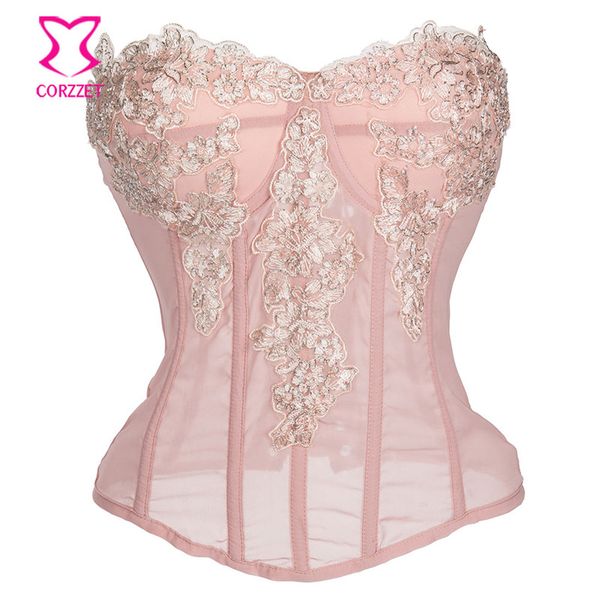 corzzet pink lace floral appliques lingerie overbust corset lace up steampunk corset clothing gothic corselet, Black;white
corzzet pink lace floral appliques lingerie overbust corset lace up steampunk corset clothing gothic corselet, Black;white