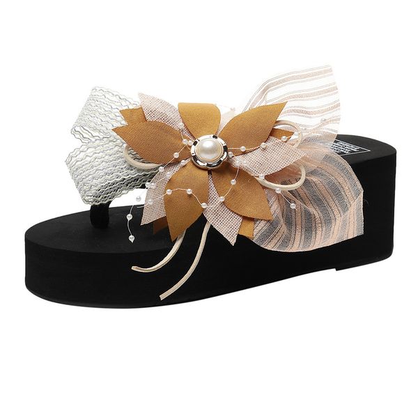 shoes woman flip flops 2020 summer platform slippers bohemia beach sandals ladies wedges slippers flower casual shoes flip flops, Black
shoes woman flip flops 2020 summer platform slippers bohemia beach sandals ladies wedges slippers flower casual shoes flip flops, Black