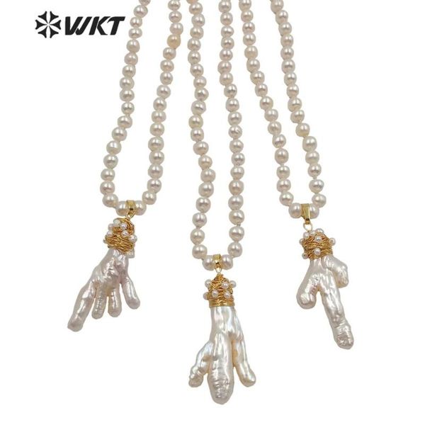 wt-jn117 new design 14inches pearl necklace pearl chain with irregular shape brass wire wrapped decoration fashion jewel, Silver
wt-jn117 new design 14inches pearl necklace pearl chain with irregular shape brass wire wrapped decoration fashion jewel, Silver