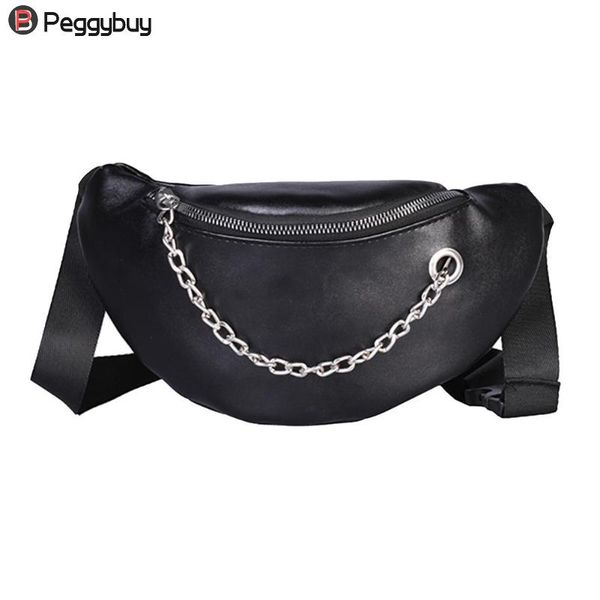 fashion women pu leather chain hobos shoulder bag waist fanny chest packs girls phone coins street style solid waist bags
fashion women pu leather chain hobos shoulder bag waist fanny chest packs girls phone coins street style solid waist bags