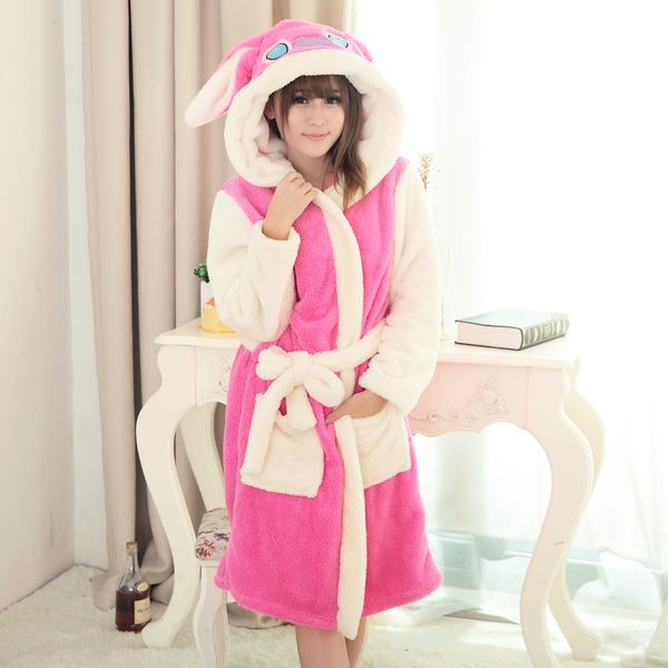 animal winter robe with hood women men flannel warm hooded bathrobe nightgown long fleece robes, Black;red
animal winter robe with hood women men flannel warm hooded bathrobe nightgown long fleece robes, Black;red