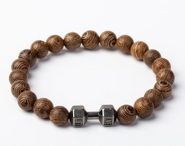 new style chicken wing wood energy bracelet with gold silver black movement dumbbell elastic bracelet
new style chicken wing wood energy bracelet with gold silver black movement dumbbell elastic bracelet