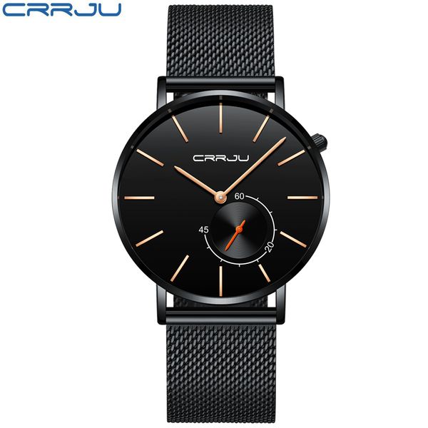 crrju brand casual business mens wrist fashion waterproof watches for men slim quartz men's watch male clock brand new, Slivery;brown
crrju brand casual business mens wrist fashion waterproof watches for men slim quartz men's watch male clock brand new, Slivery;brown