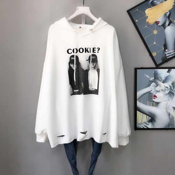 factory direct new fashion sweater womens spring and autumn thin ins jacket hooded pullover long sleeve loose large size korean version, Black
factory direct new fashion sweater womens spring and autumn thin ins jacket hooded pullover long sleeve loose large size korean version, Black