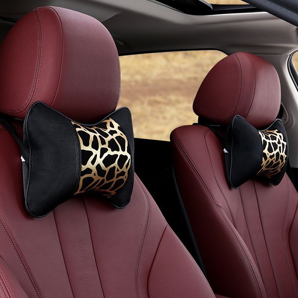 2pcs leopard car headrest pillow neck cushion head support resistant women girl car decoration relieve fatigue driving
2pcs leopard car headrest pillow neck cushion head support resistant women girl car decoration relieve fatigue driving