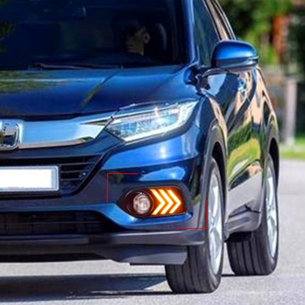 cscsnl 1 pair white/yellow led fit for hrv hr-v eu 2018 2019 daytime running lights drl fog lamps with turn signals
cscsnl 1 pair white/yellow led fit for hrv hr-v eu 2018 2019 daytime running lights drl fog lamps with turn signals