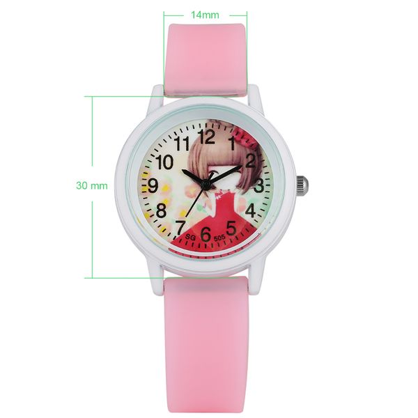 stylish kids quartz watches waterproof silicone strap colorful children wrist watch little girl pattern baby girl watch, Blue
stylish kids quartz watches waterproof silicone strap colorful children wrist watch little girl pattern baby girl watch, Blue