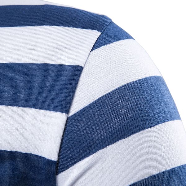 men's short sleeve polo chest three stripe color matching fashion collocation cross-border lapels, men short sleeve polo shirt, White;black
men's short sleeve polo chest three stripe color matching fashion collocation cross-border lapels, men short sleeve polo shirt, White;black